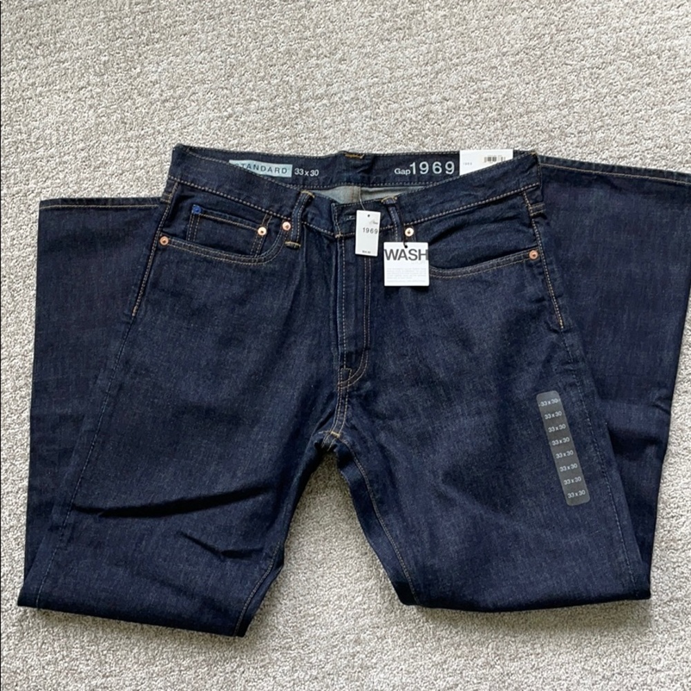 Men’s Gap Standard Dark Blue Jeans